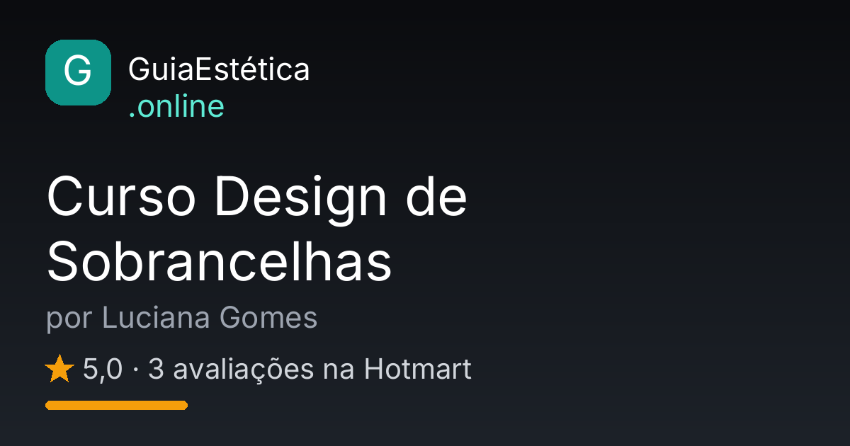 Imagem de destaque: Curso Design de Sobrancelhas
