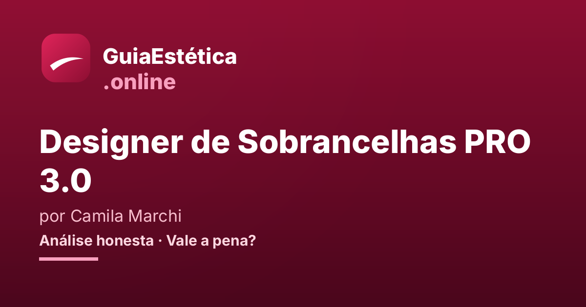 Imagem de destaque: Designer de Sobrancelhas PRO 3.0